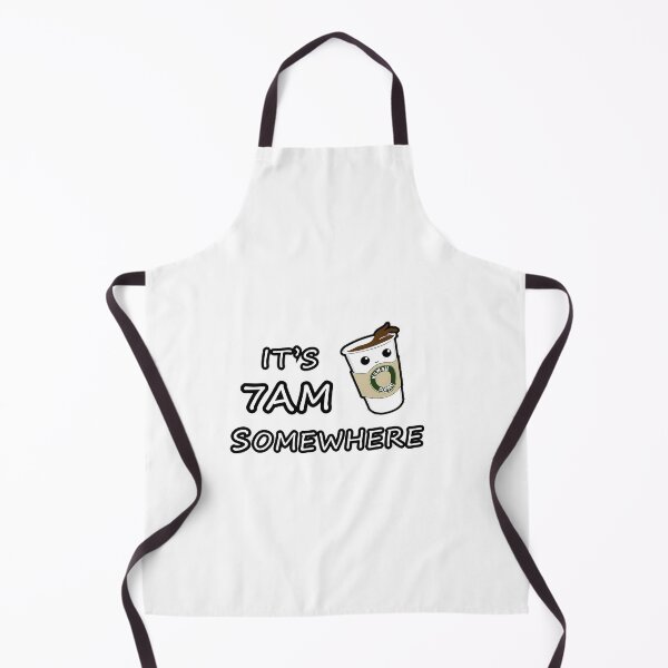 Item preview, It's 7AM Somewhere Kawaii coffee designed and sold by PourElla.