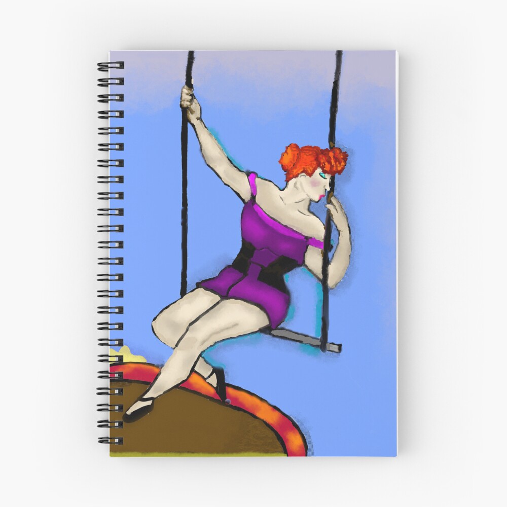 Aperçu de l'œuvre Cahier à spirale créée et vendue par Pearlsof.