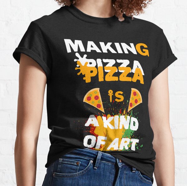 Pizza In My Heart Gift T-Shirts Classic T-Shirt