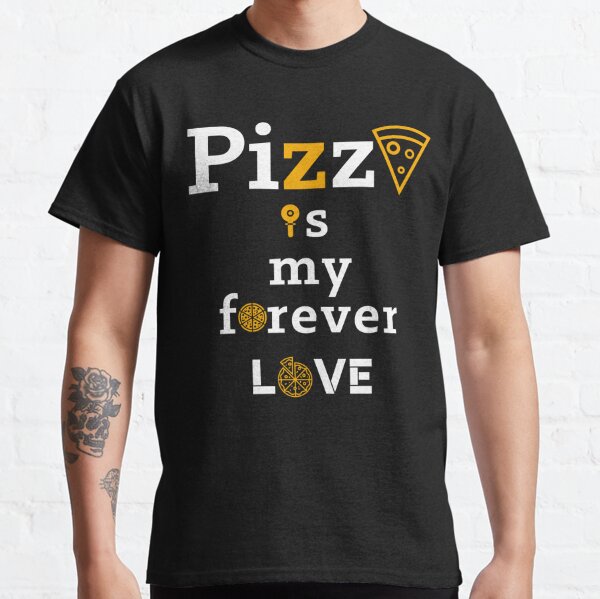 Pizza In My Heart Gift T-Shirts Classic T-Shirt