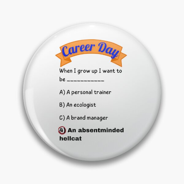 Item preview, Career Day – Want to Be SPIRITED! designed and sold by Ferocious-Pear.