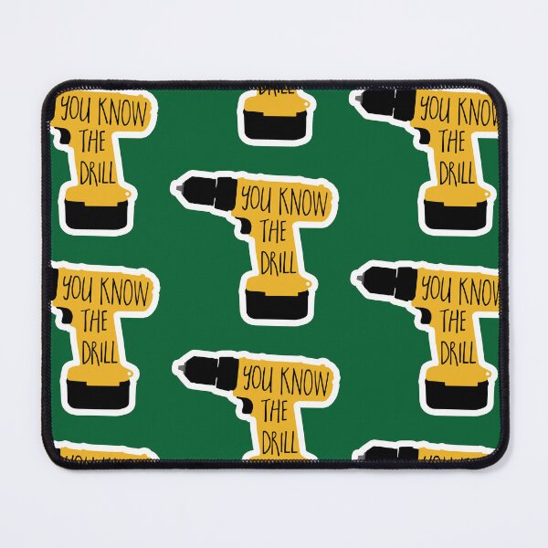 Item preview, You know the drill - funny tool pun - toolbox - woodworking - shop designed and sold by hitechmom.