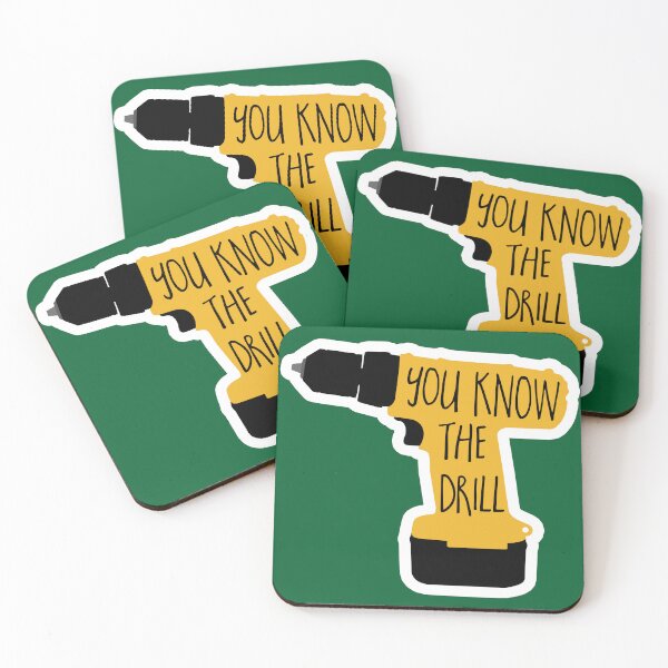 Item preview, You know the drill - funny tool pun - toolbox - woodworking - shop designed and sold by hitechmom.