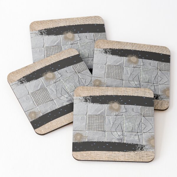 Item preview, Man on stone tile designed and sold by Project182500.