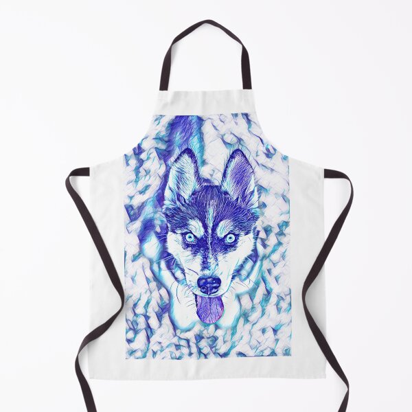 Item preview, A classic husky illustration - Husky Art. Impression, sketch. designed and sold by Doggymadness.