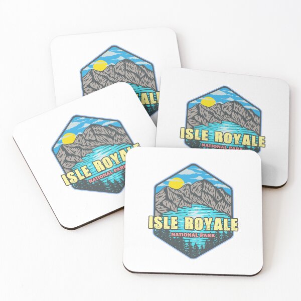 Item preview, Isle Royale National Park Michigan Vintage Art designed and sold by MrEddie10.
