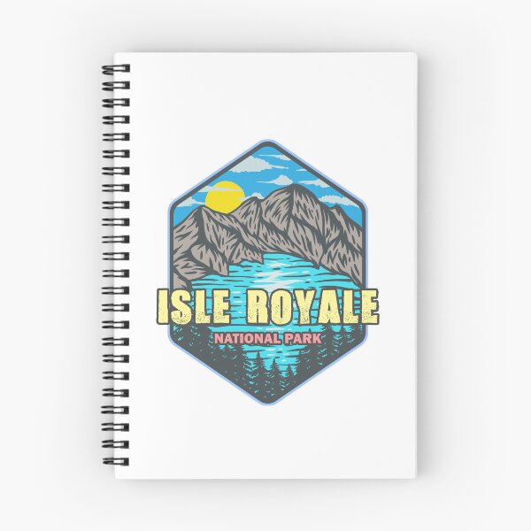 Item preview, Isle Royale National Park Michigan Vintage Art designed and sold by MrEddie10.