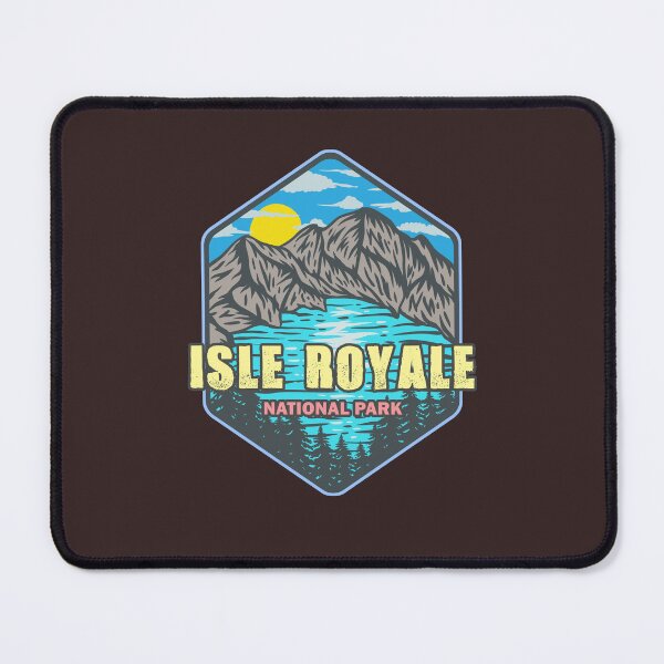 Item preview, Isle Royale National Park Michigan Vintage Art designed and sold by MrEddie10.