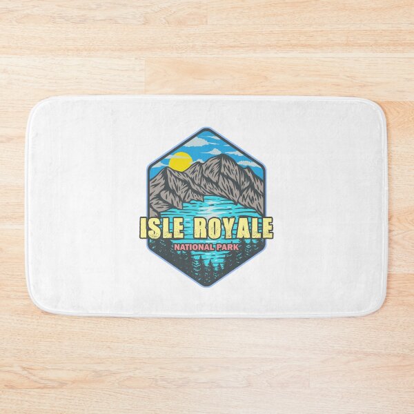 Item preview, Isle Royale National Park Michigan Vintage Art designed and sold by MrEddie10.