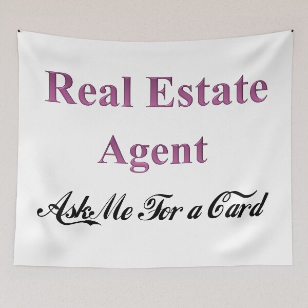 Item preview, Real Estate Agent, Ask me for a Card designed and sold by LeslieMac713.