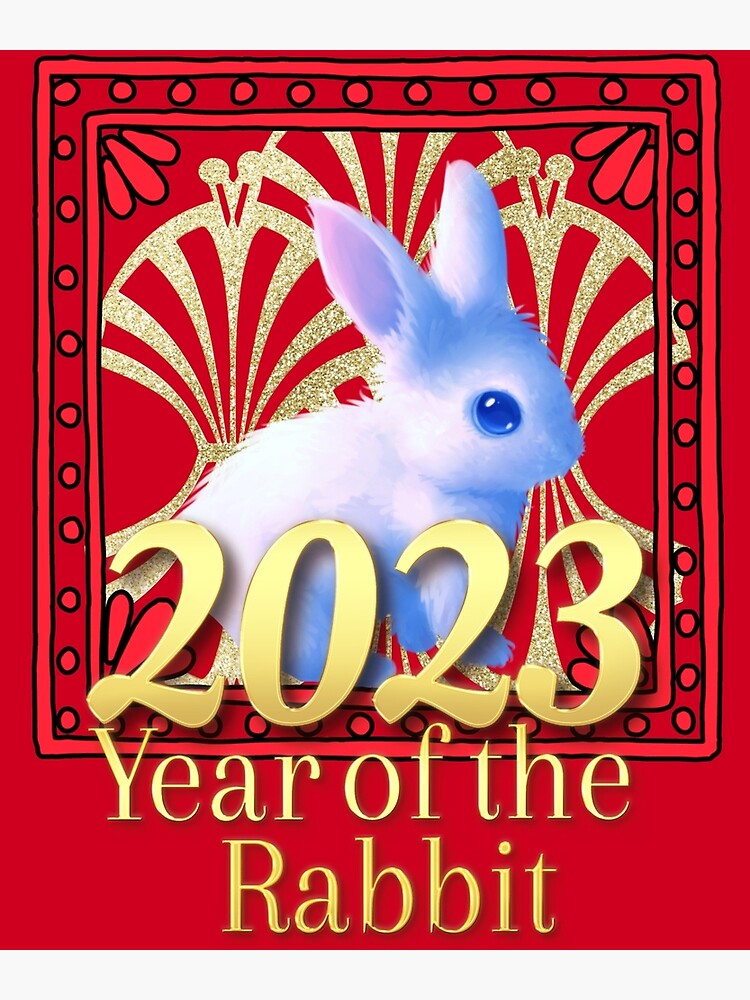 "The Year of the Rabbit 2023" Photographic Print for Sale by