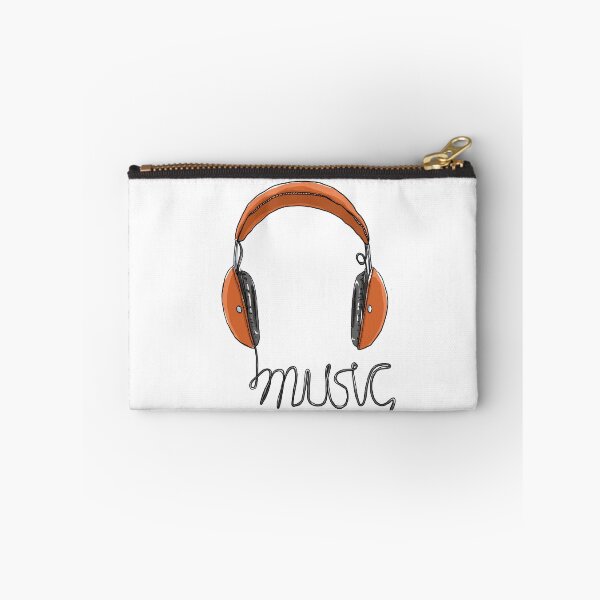 Artikelvorschau, Drahtlose Kopfhörer der Weinlesekopfhörer, rollen in die Musik nette Kunstillustration entworfen und verkauft von gmm2000.