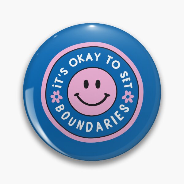 Item preview, It's Okay to Set Boundaries - Motivational Sayings, Self Care designed and sold by Artestygraphic.