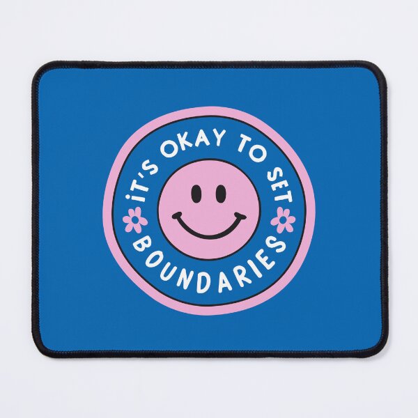 Item preview, It's Okay to Set Boundaries - Motivational Sayings, Self Care designed and sold by Artestygraphic.