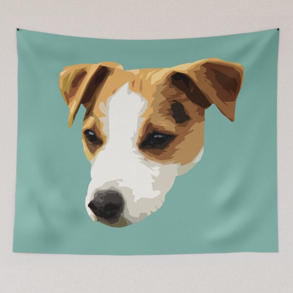 Item preview, Jack Russell Terrier - Cute Dog Pop Art - WPAP designed and sold by inkandmoth.