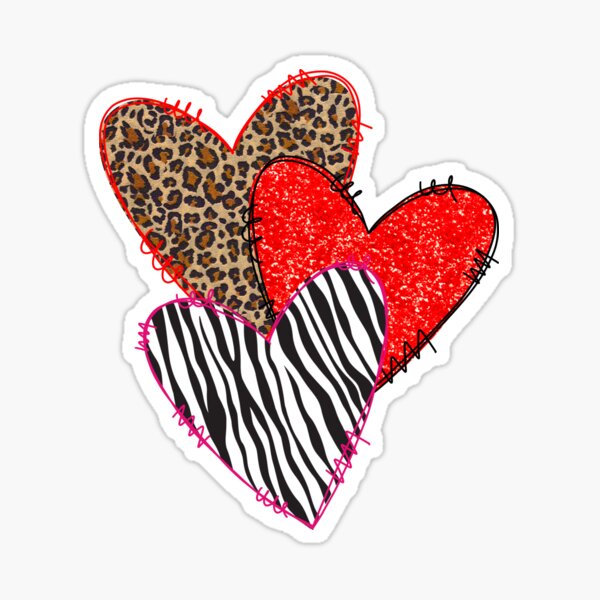 Red Truck With Hearts Happy Valentine's Day Gifts For Women Sticker for  Sale by ShopWorld22