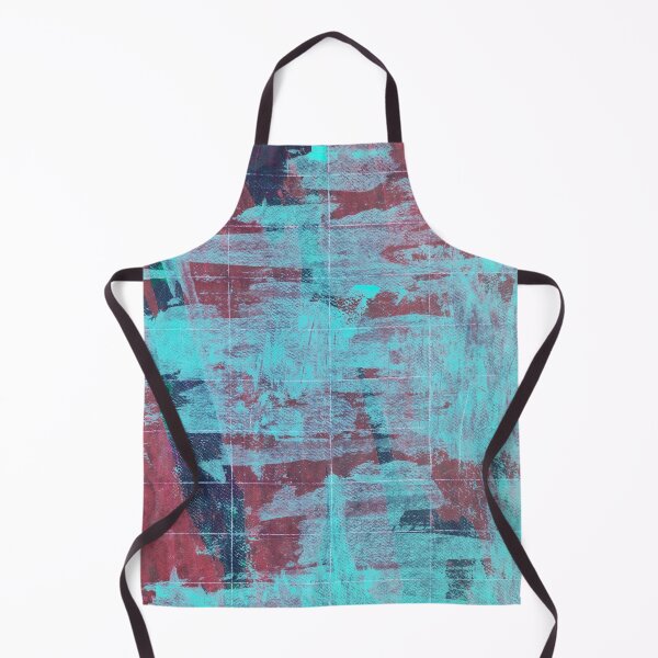 Item preview, Turquoise abstract art designed and sold by SSymo.