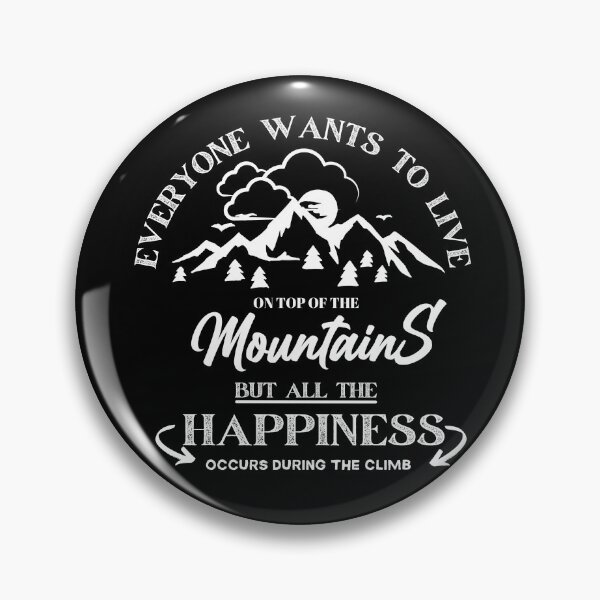 Item preview, Climbing Mountains Graphic Text Design designed and sold by delohill.