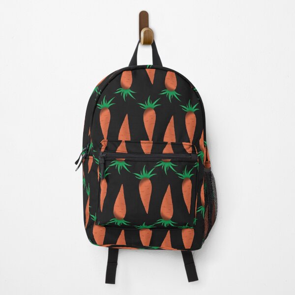 Item preview, Minimalistic carrots on black background designed and sold by Deviarty.