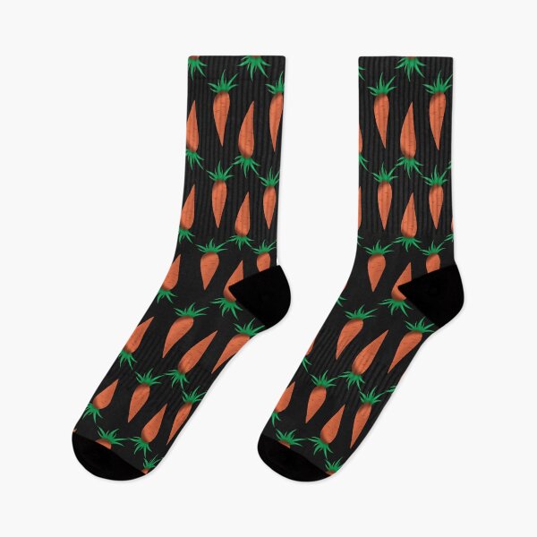 Item preview, Minimalistic carrots on black background designed and sold by Deviarty.