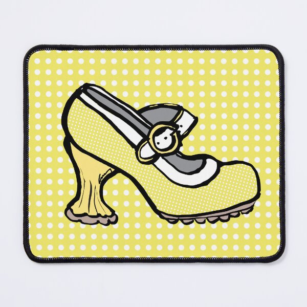 Item preview, Fluevog Ceres Shoe Yellow Dot designed and sold by anne m bray.