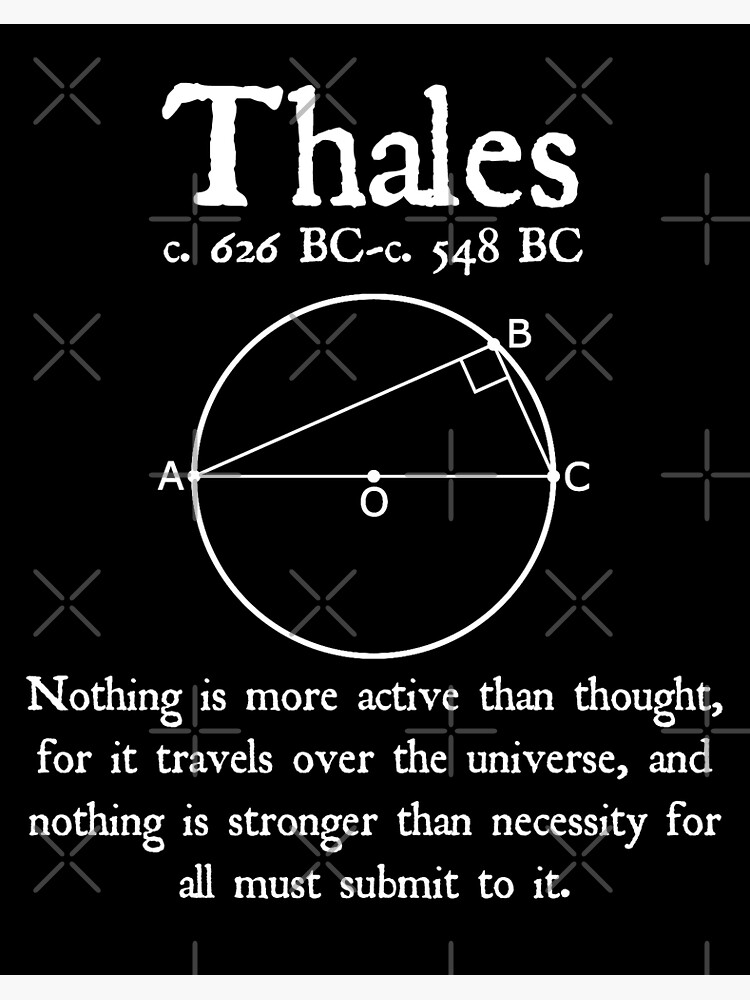 Thales  Nature of Mathematics