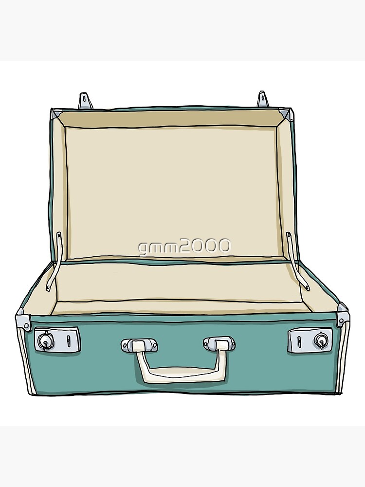 Suitcase sketch icon Royalty Free Vector Image