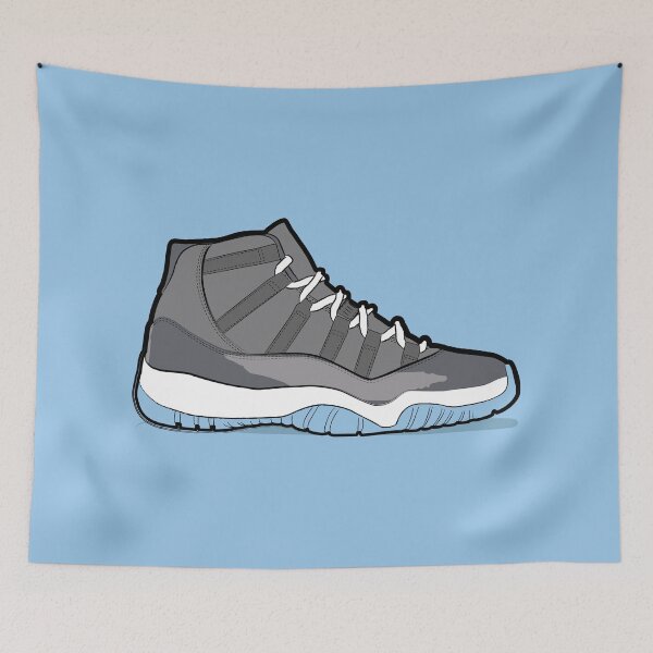Item preview, Air Jordan 11 "Cool Grey" designed and sold by Graphkicks.