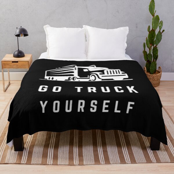 Item preview, Go Truck Yourself  designed and sold by Giovanni's  Brown Quotes.