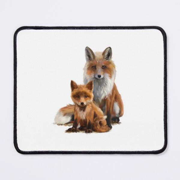 Item preview, Fox mom and cub - Dog mom designed and sold by Dbanksdesign.