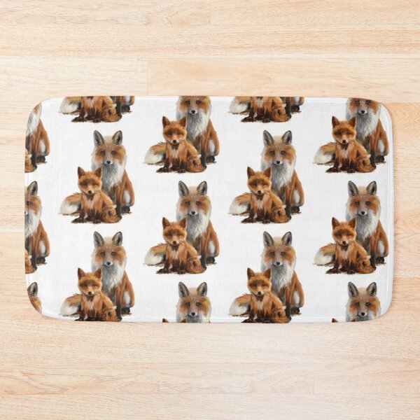 Item preview, Fox mom and cub - Dog mom designed and sold by Dbanksdesign.