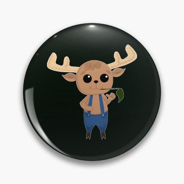 Item preview, MOOSY THE CUTE LITTLE MOOSE  designed and sold by DroidMonkey.