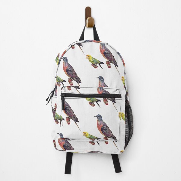 Item preview, Extinct Passenger Pigeon and Carolina Parakeet designed and sold by HouseplantsAndScamps.