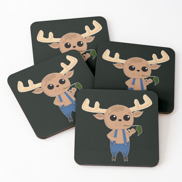 Item preview, MOOSY THE CUTE LITTLE MOOSE  designed and sold by DroidMonkey.