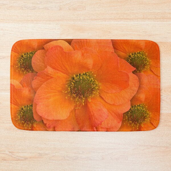 Item preview, Orange Geum Still Life Floral Photography designed and sold by CottoVerdi.