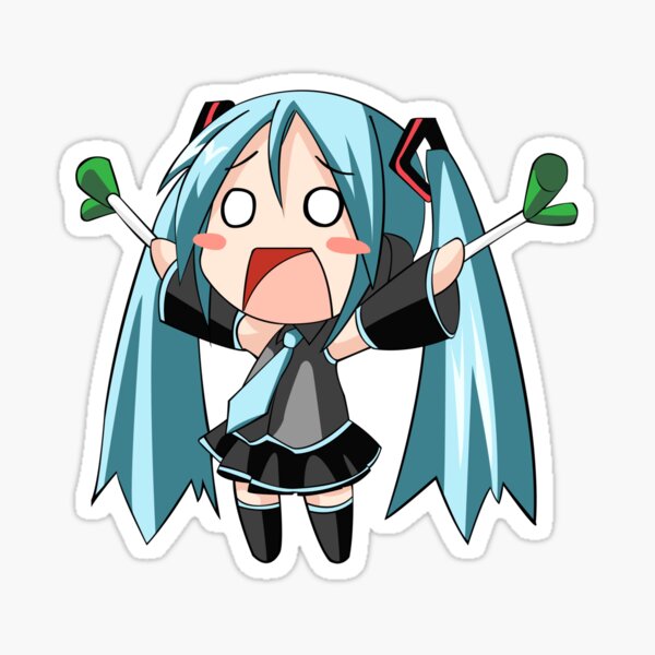 Item preview, Hatsune Miku Scream designed and sold by FribFrog.