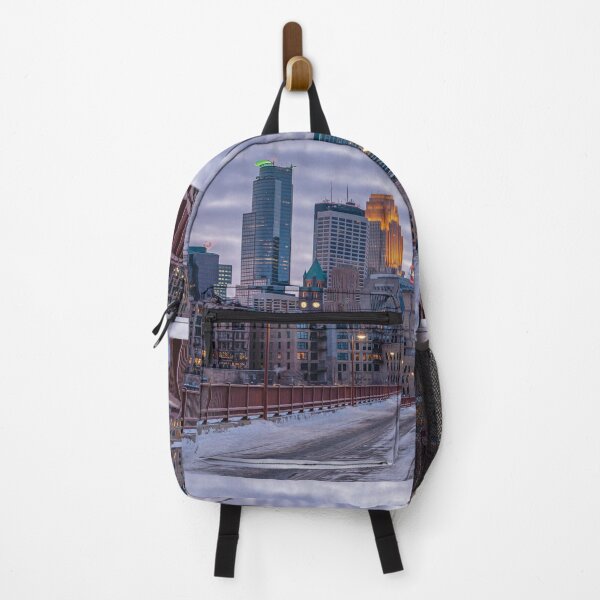 Item preview, Stone Arch Bridge in Minneapolis on a Winter night - designed and sold by FelCastro.