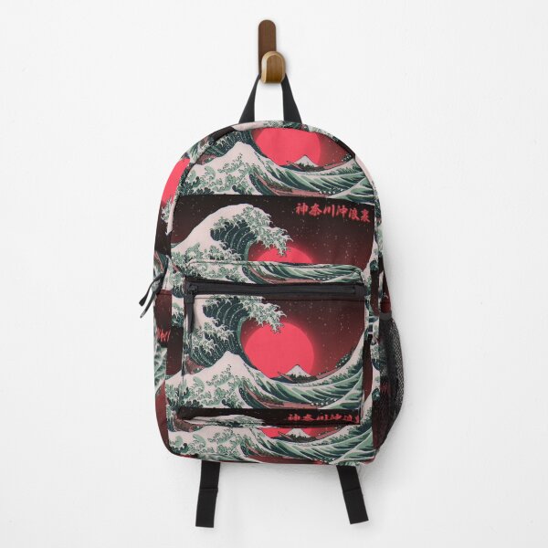 Item preview, Japan art, sea, waves, hieroglyphs designed and sold by Picart-jpeg.