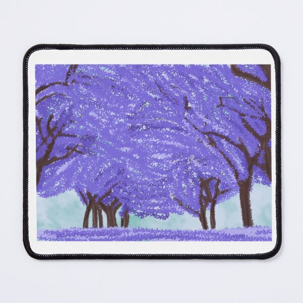 Item preview, Purple tree Jaracandas designed and sold by bazingagubicorn.