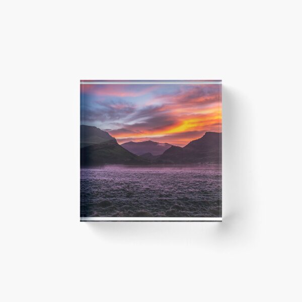 Item preview, Sunrise Over Snowdon On A Crisp Cold Day designed and sold by LluniauDafyddEm.