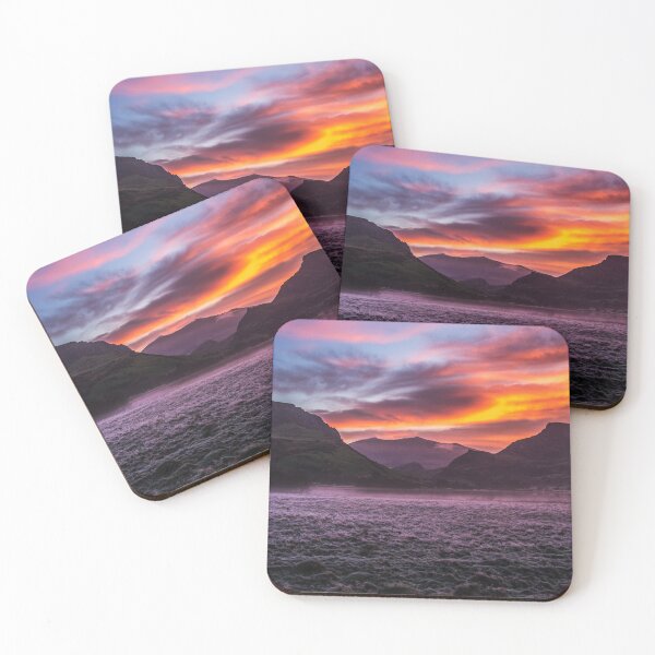 Item preview, Sunrise Over Snowdon On A Crisp Cold Day designed and sold by LluniauDafyddEm.