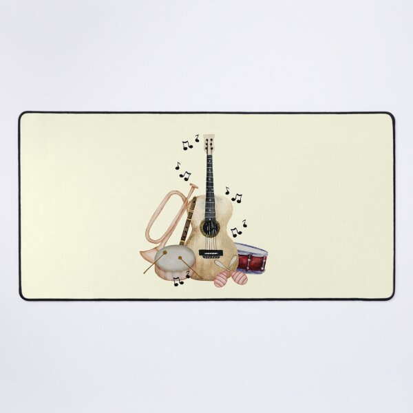 Item preview, Rythm and Blues Musical Instruments - Guitar Drums Trumpet and Flute Music designed and sold by SeasonsChange-.