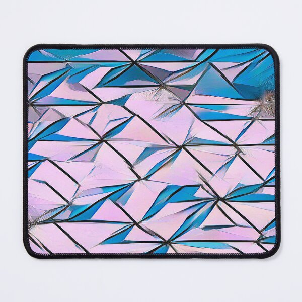 Item preview, Colorful February pattern in pink and blue designed and sold by Bekindtome.