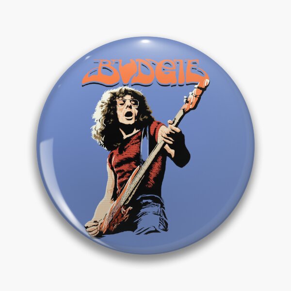 Item preview, Budgie Band Burke Shelley Guitar - for light background designed and sold by RafaelLima7.