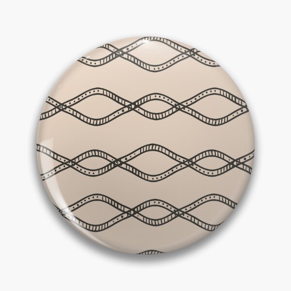 Item preview,  Mudcloth Pattern Minimalist Nude black Abstract  Boho  Pattern designed and sold by zedonee.