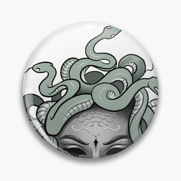 Item preview, Medusa Gorgon Tattoo designed and sold by Ketrinartistka.