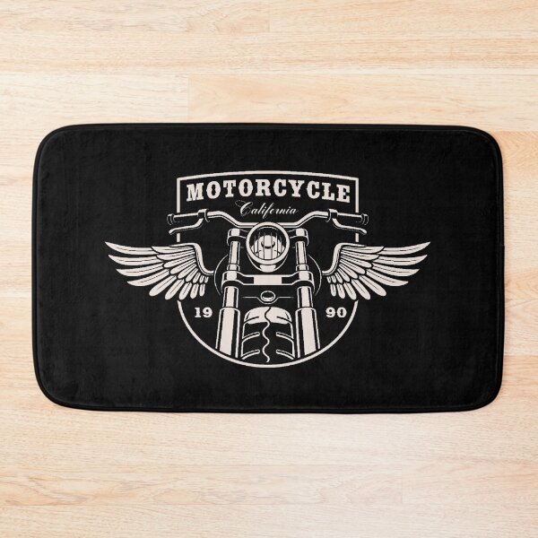 Aperçu de l'œuvre Motard vintage motarde liberté créée et vendue par Solarman.