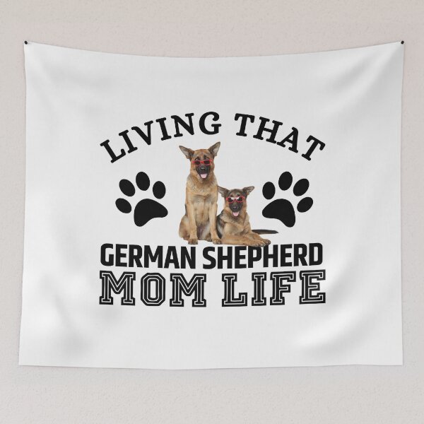 Item preview, Living That German Shepherd Mom Life designed and sold by momofdoggos.