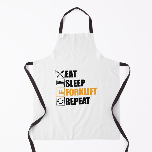 Item preview, Eat Sleep Forklift Repeat designed and sold by Adel Qasem.