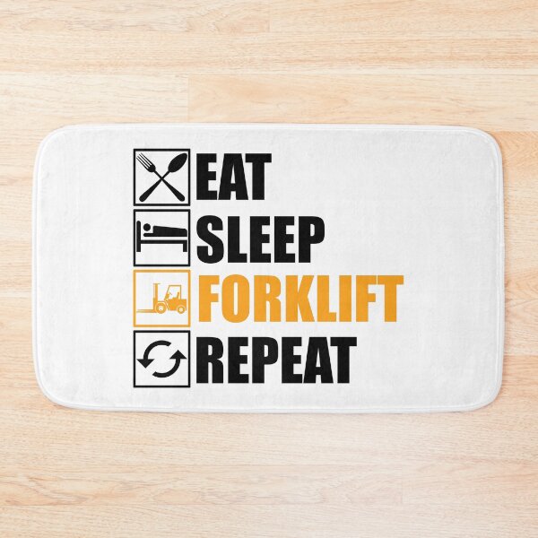Item preview,  Eat Sleep Forklift Repeat designed and sold by Adel Qasem.